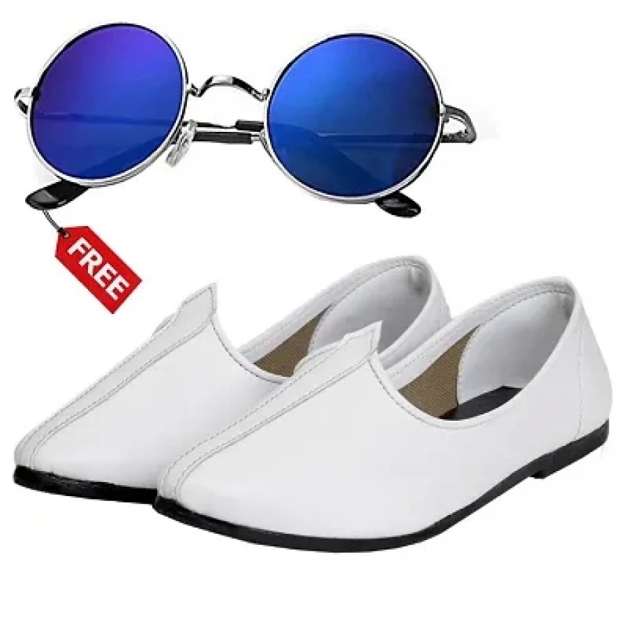 Vitoria Classic  Fashionable Men Jutti With Free Unisex Sunglasses