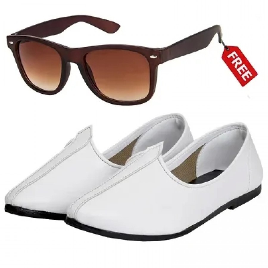 Vitoria Classic  Fashionable Men Jutti With Free Unisex Sunglasses