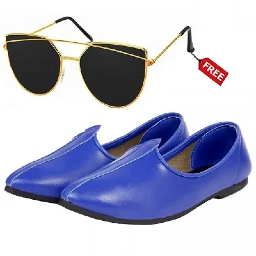 Vitoria Classic  Fashionable Men Jutti With Free Unisex Sunglasses