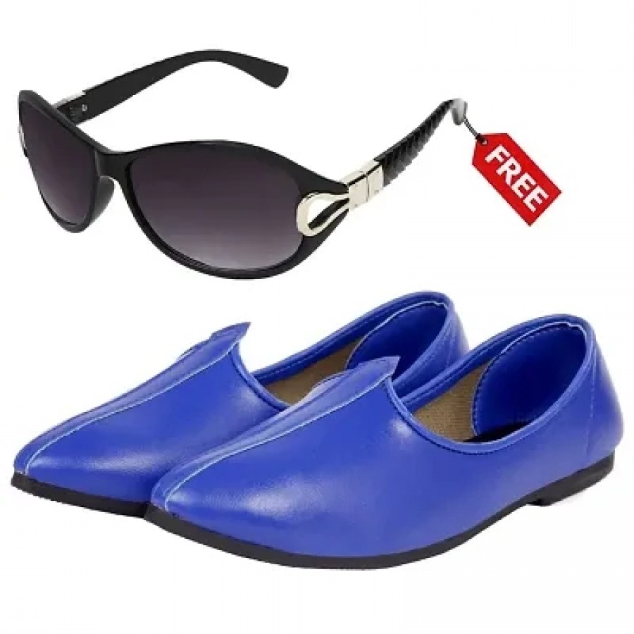 Vitoria Classic  Fashionable Men Jutti With Free Women Sunglasses