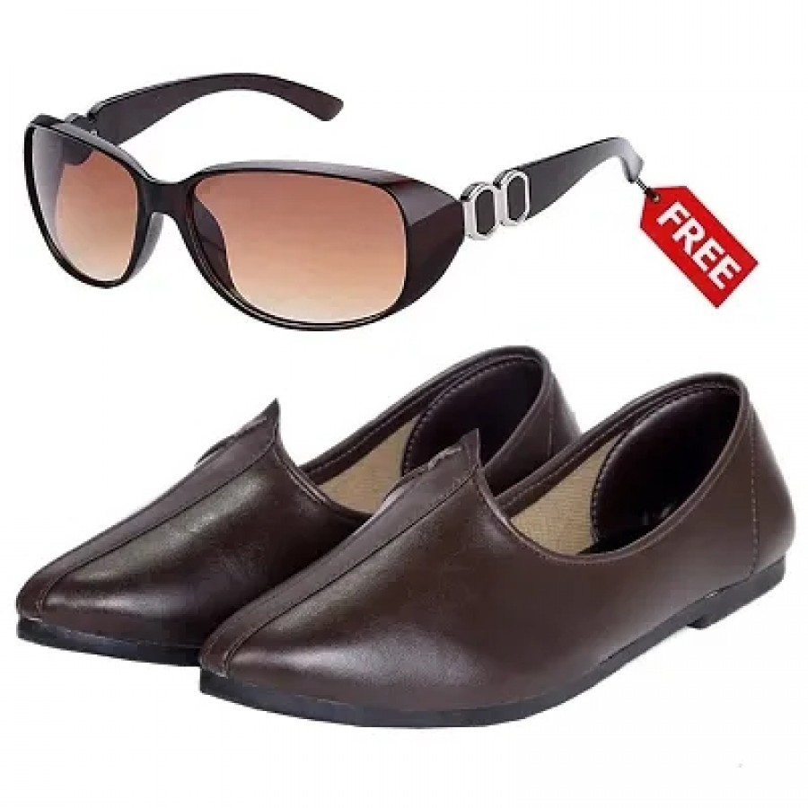 Vitoria Classic  Fashionable Men Jutti With Free Women Sunglasses