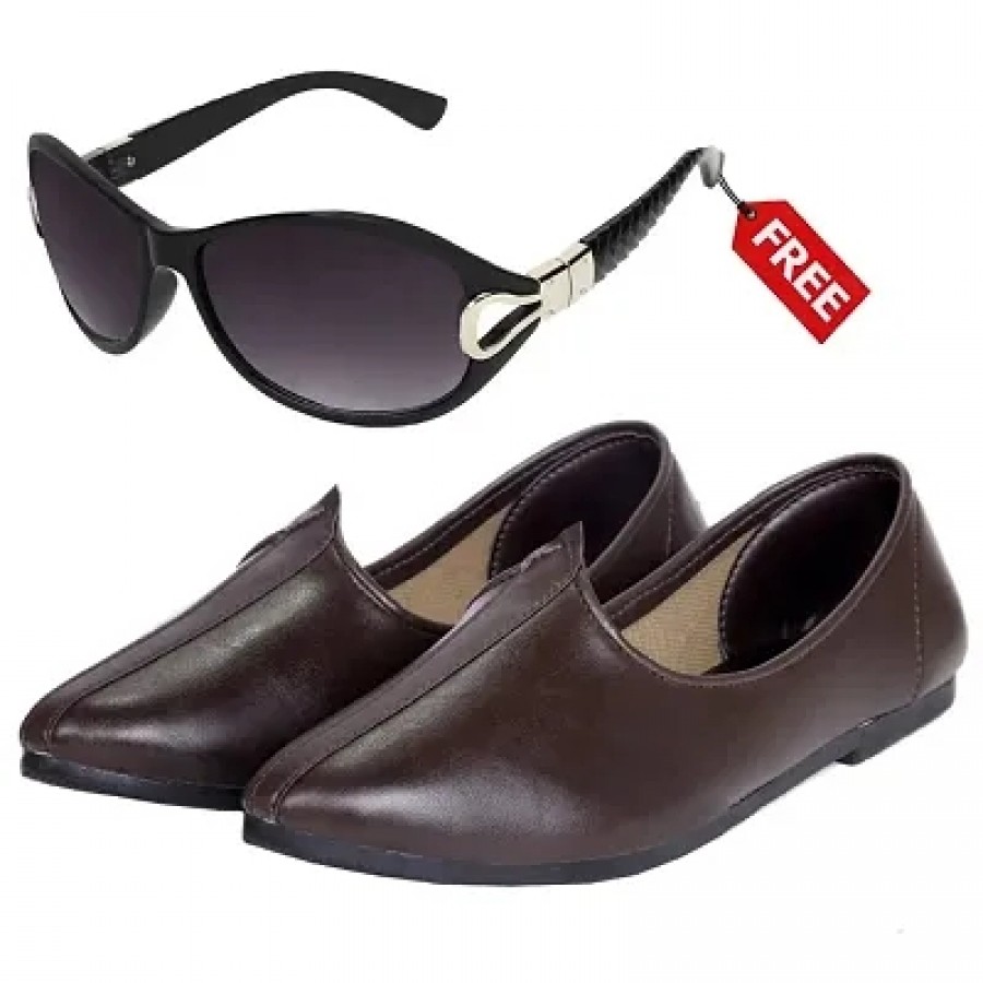 Vitoria Classic  Fashionable Men Jutti With Free Women Sunglasses