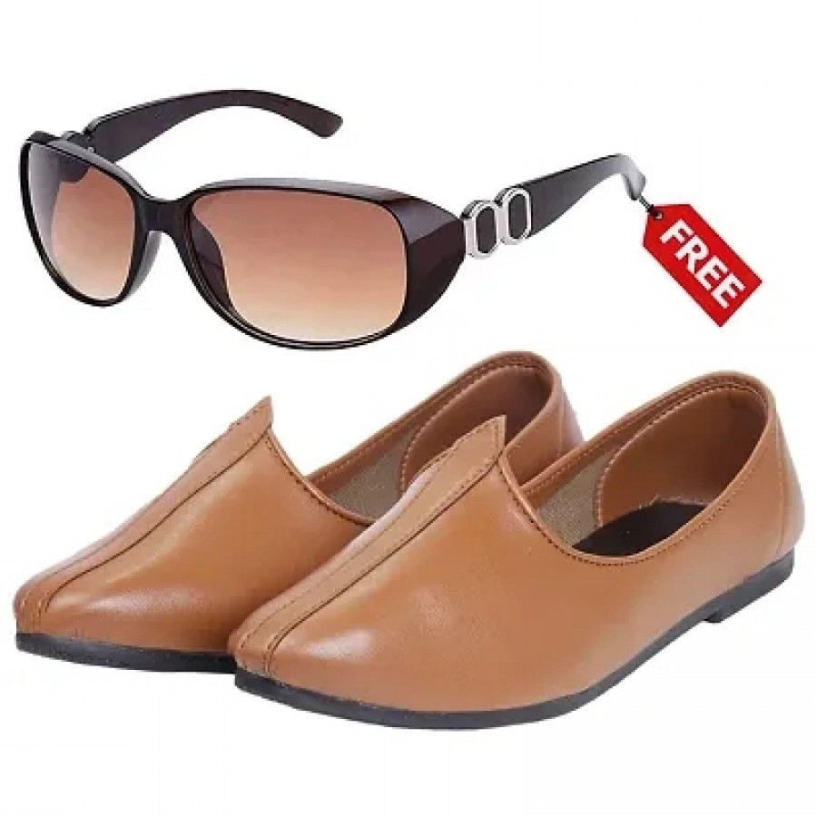 Vitoria Classic  Fashionable Men Jutti With Free Women Sunglasses