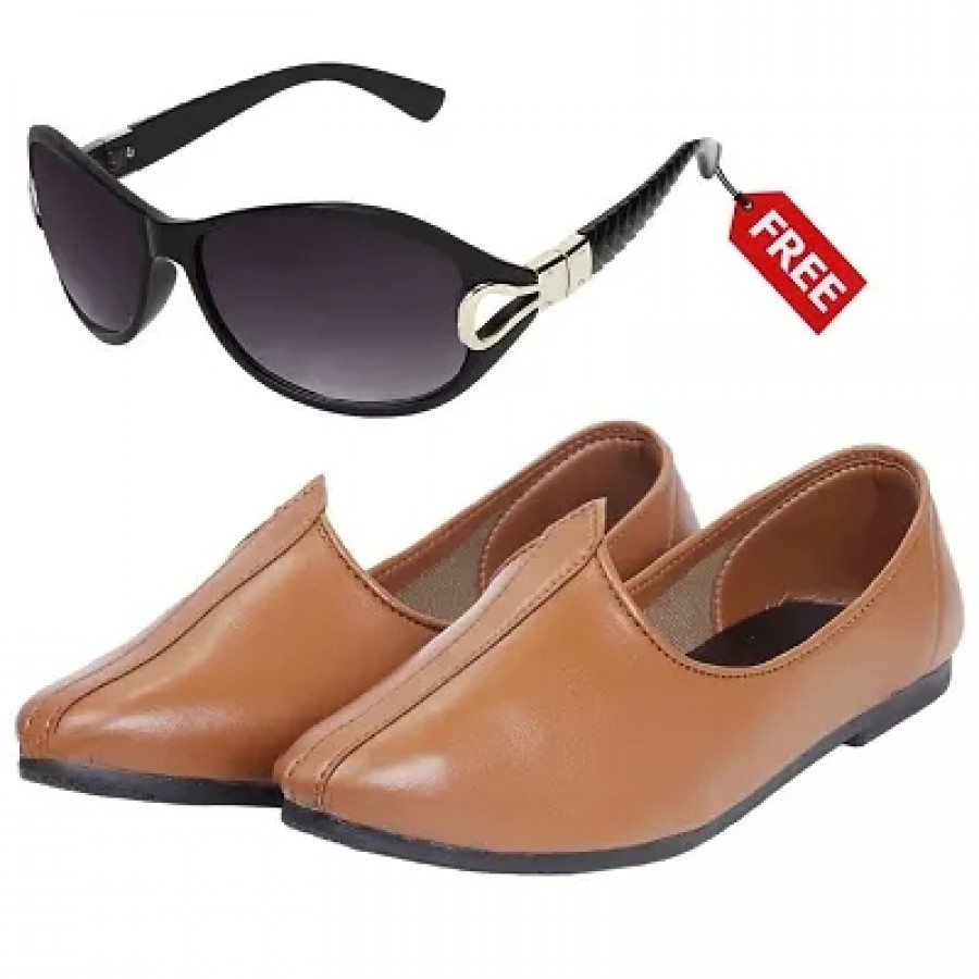 Vitoria Classic  Fashionable Men Jutti With Free Women Sunglasses