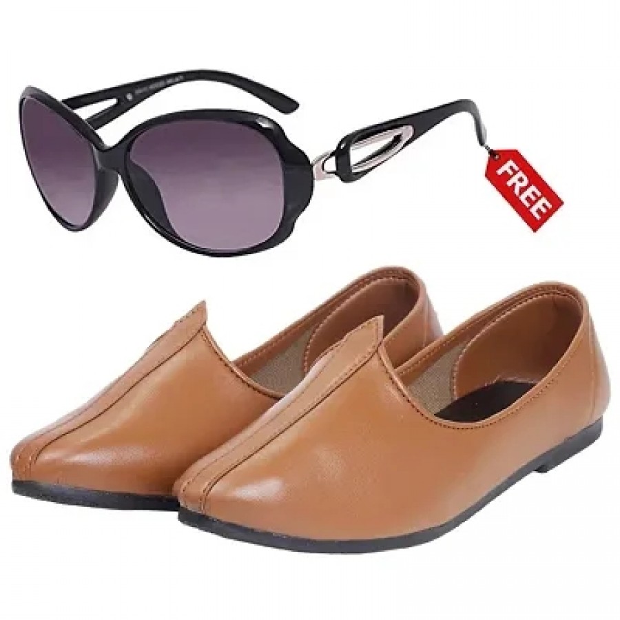 Vitoria Classic  Fashionable Men Jutti With Free Women Sunglasses