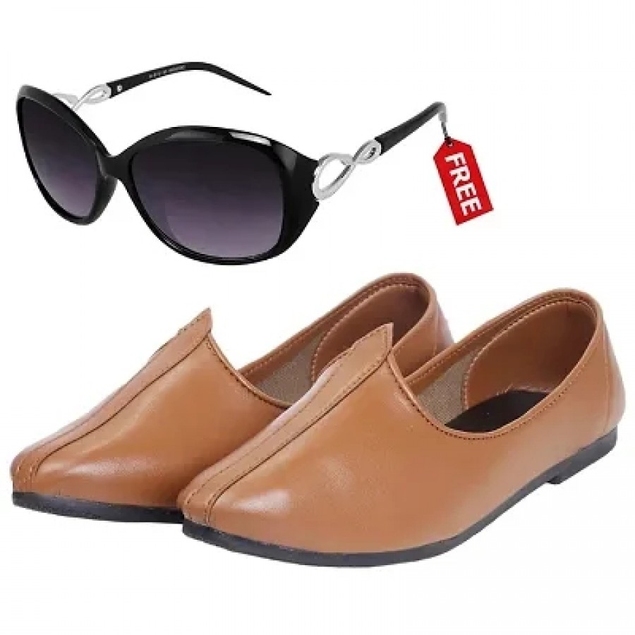 Vitoria Classic  Fashionable Men Jutti With Free Women Sunglasses