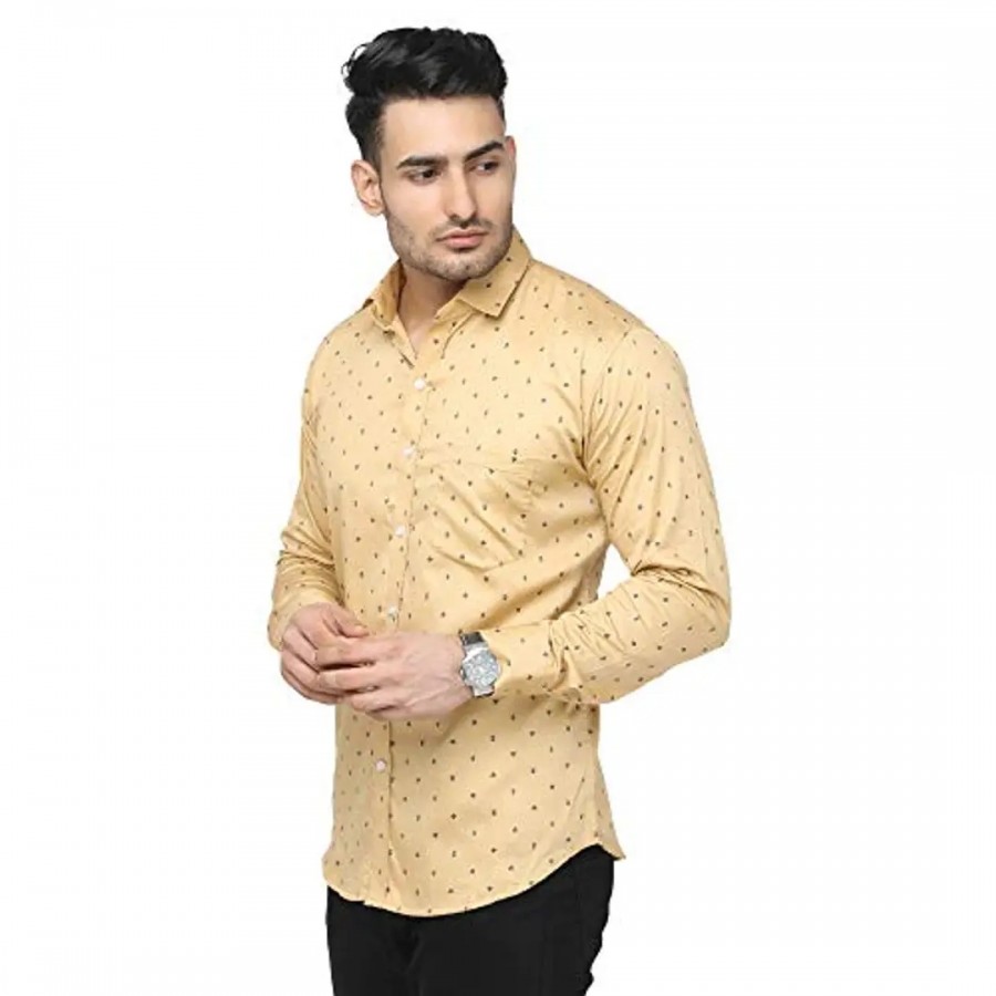 ARDYN Cotton Slim Fit Casual Shirt for Men