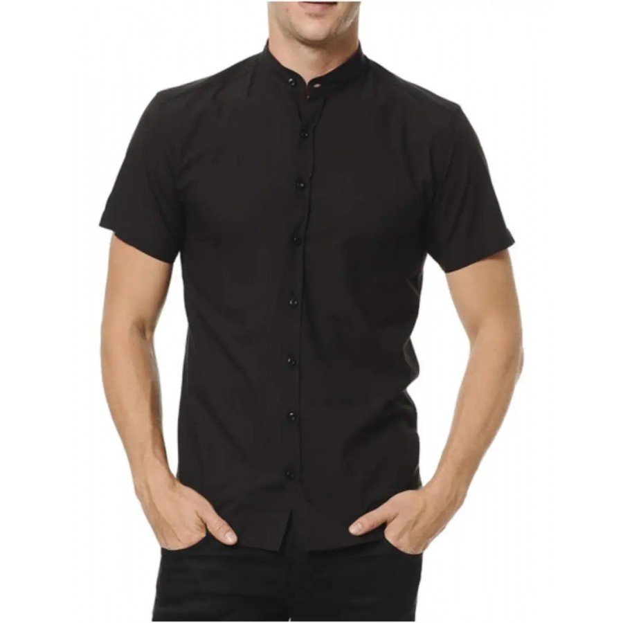 BASE 41 Men's Half Sleeves Shirt