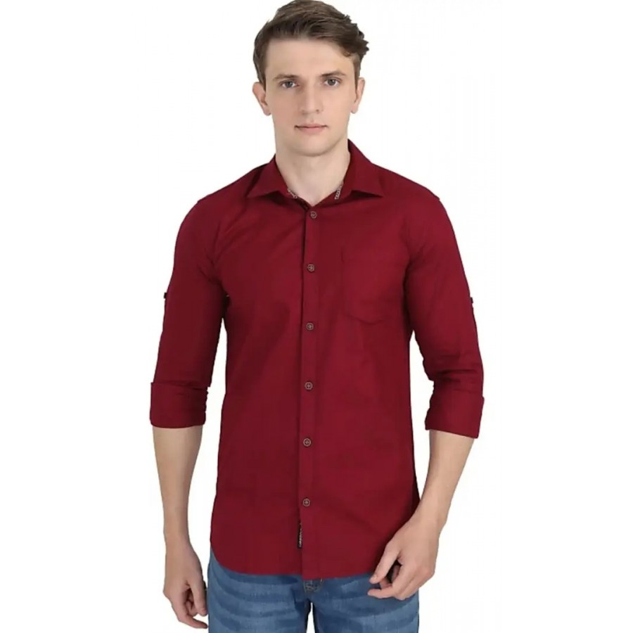 Best Quality Cotton Twill Fabric And Plain Shirt