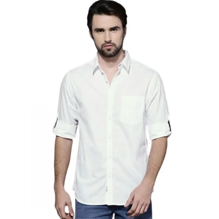 Best Quality Cotton Twill Fabric And Plain Shirt