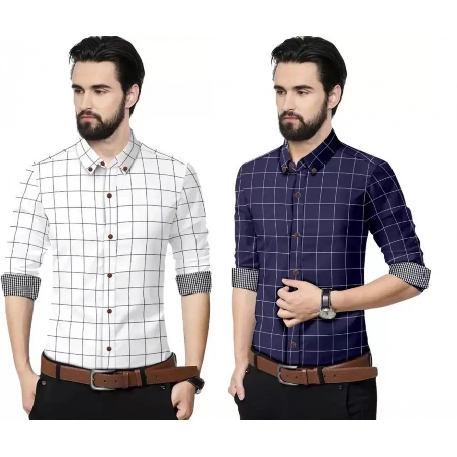 Checked Shirts for Men