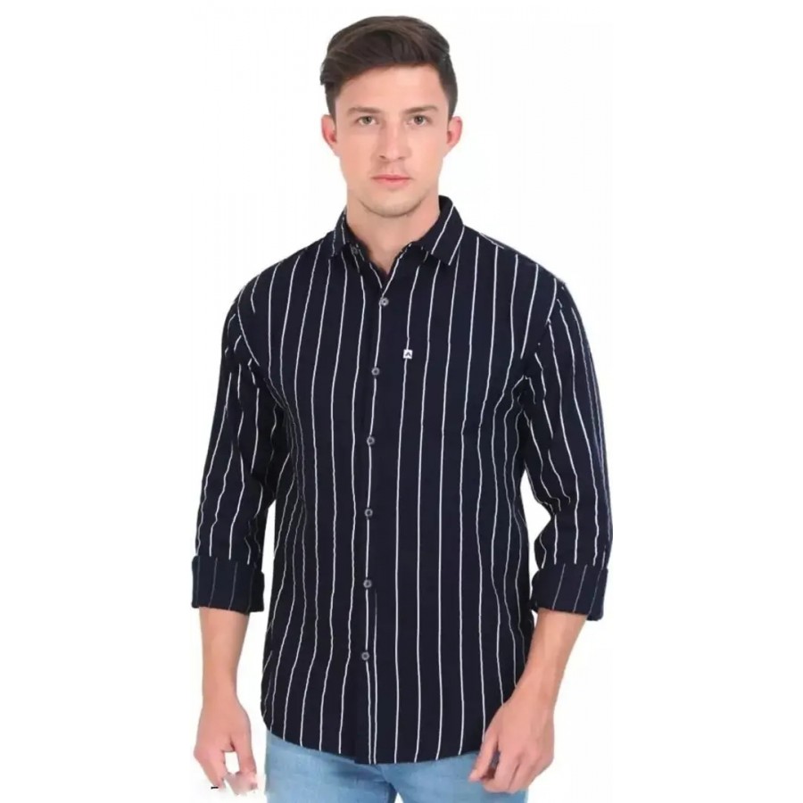 Classic Cotton Blend Casual Shirts for Men