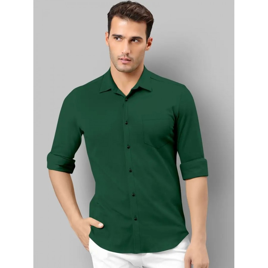 Classic Cotton Casual Shirts for Men