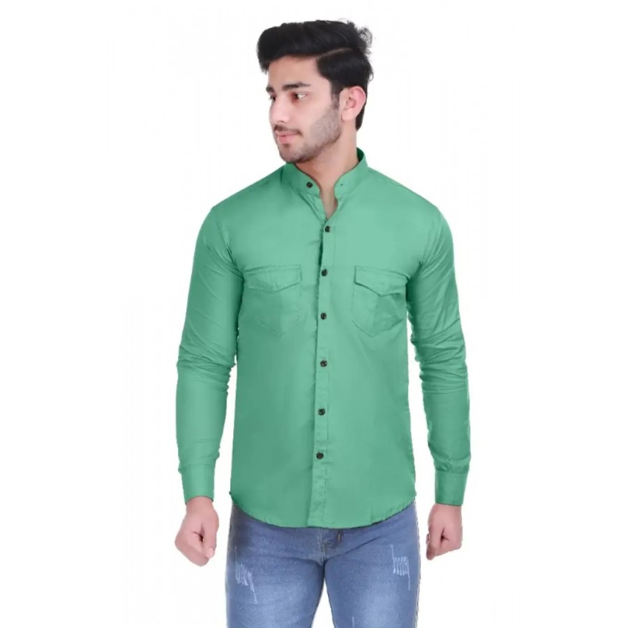 Classic Cotton Long Sleeves Solid For Men