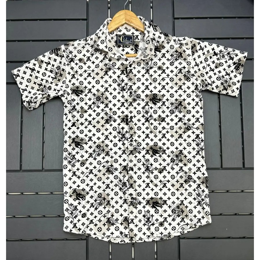 Classic Cotton Printed Casual Shirts for Men