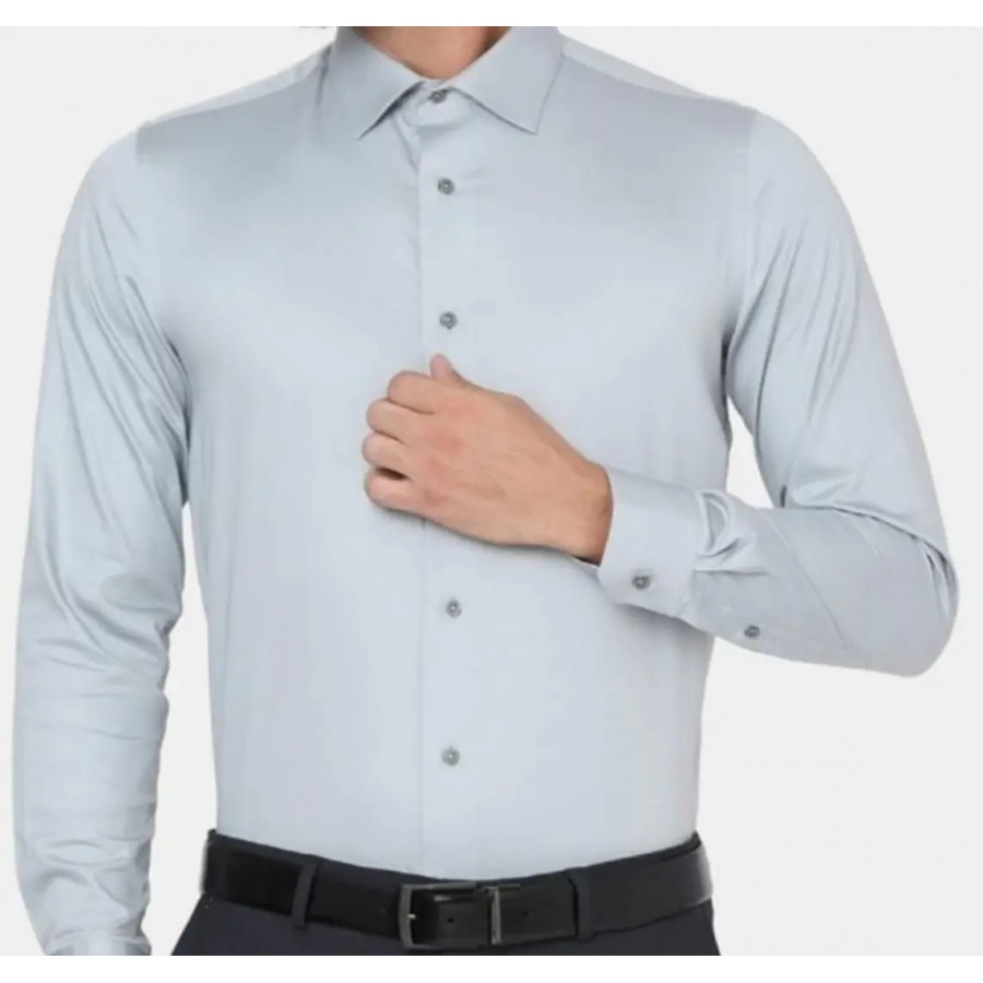 Classic Cotton Solid Casual Shirts for Men