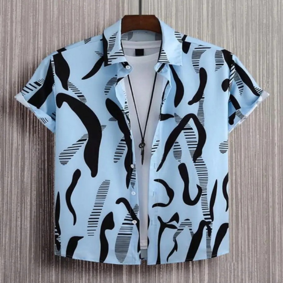 Classic Printed Casual Shirts for Men