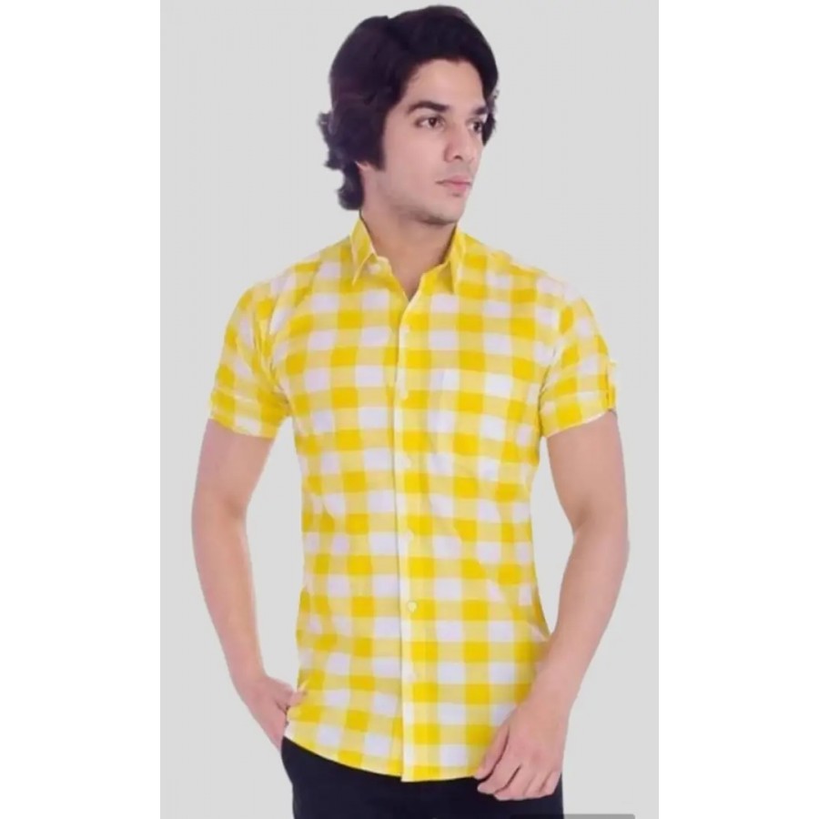 Classic Checked Casual Shirts for Men