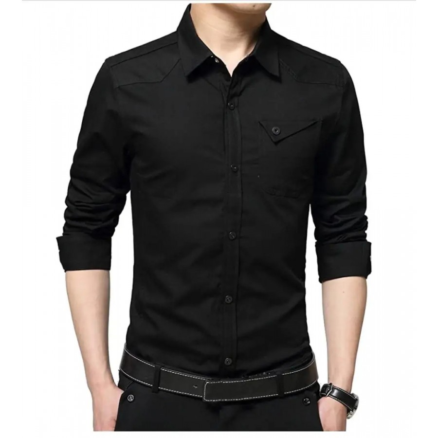 Classic Cotton Casual Shirts for Men