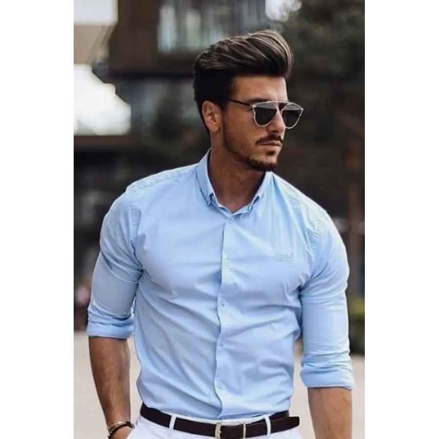 Classic Cotton Casual Shirts for Men