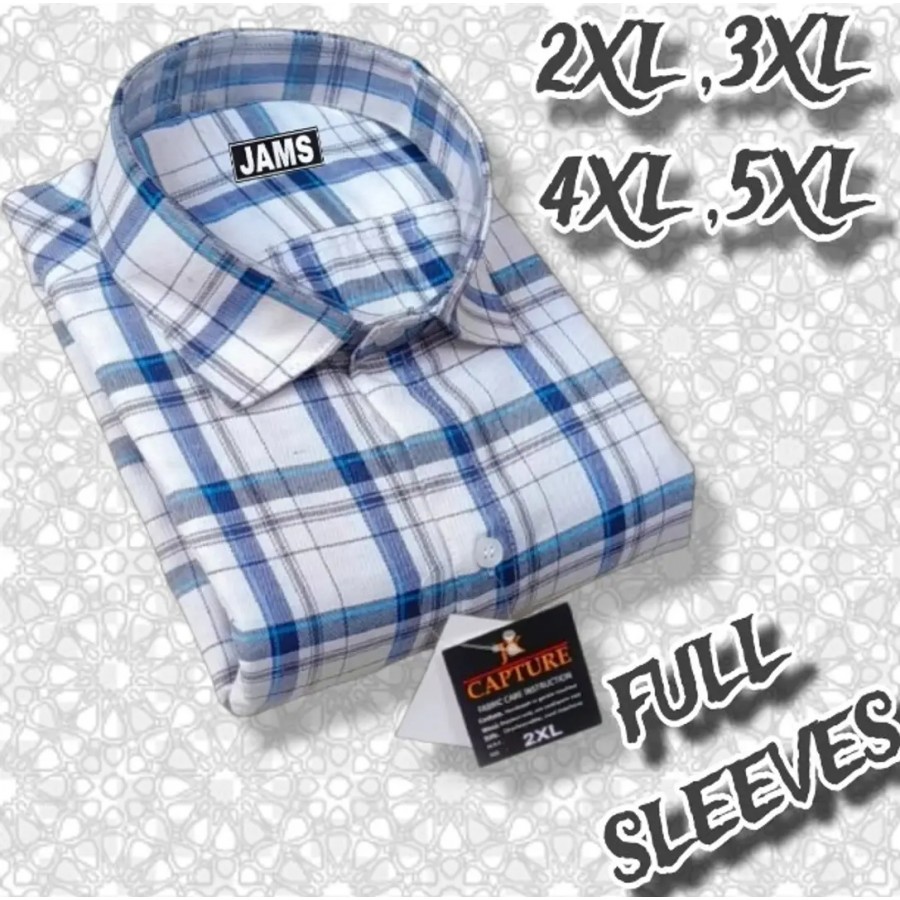 Classic Cotton Checked Casual Shirts for Men