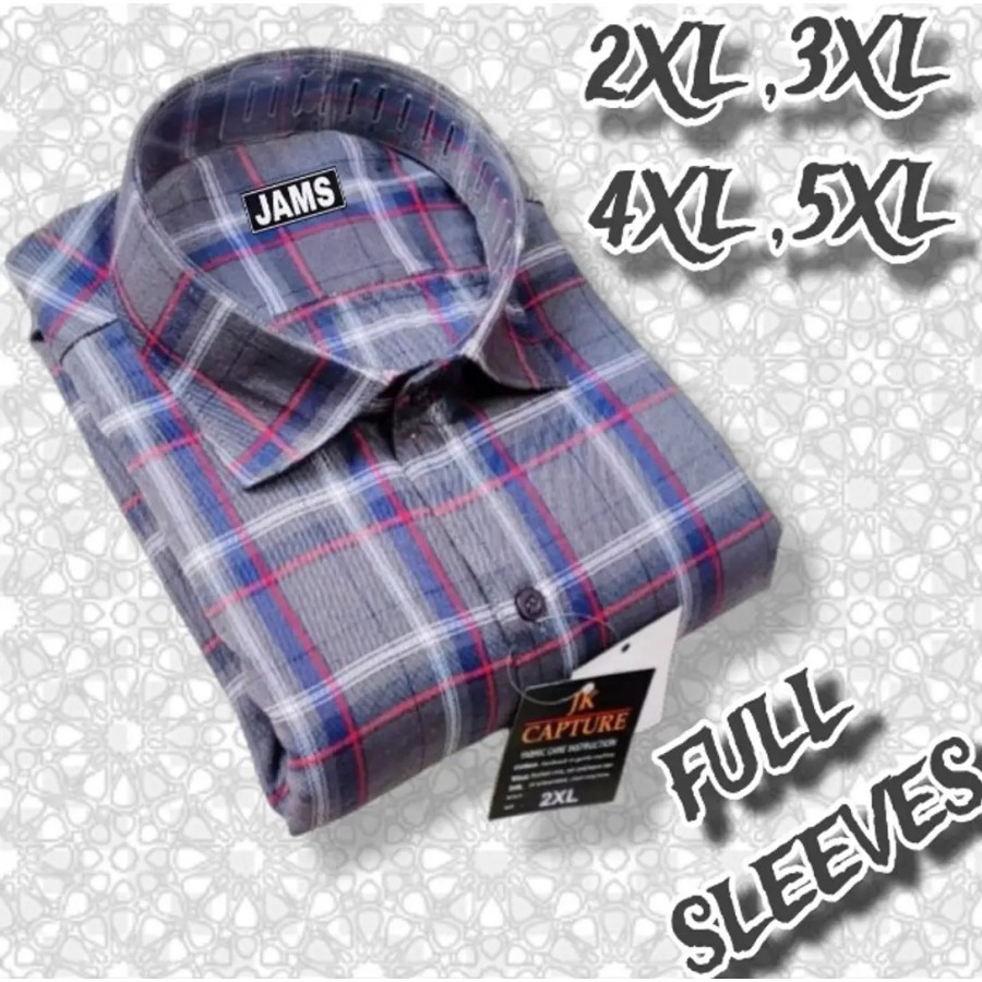 Classic Cotton Checked Casual Shirts for Men