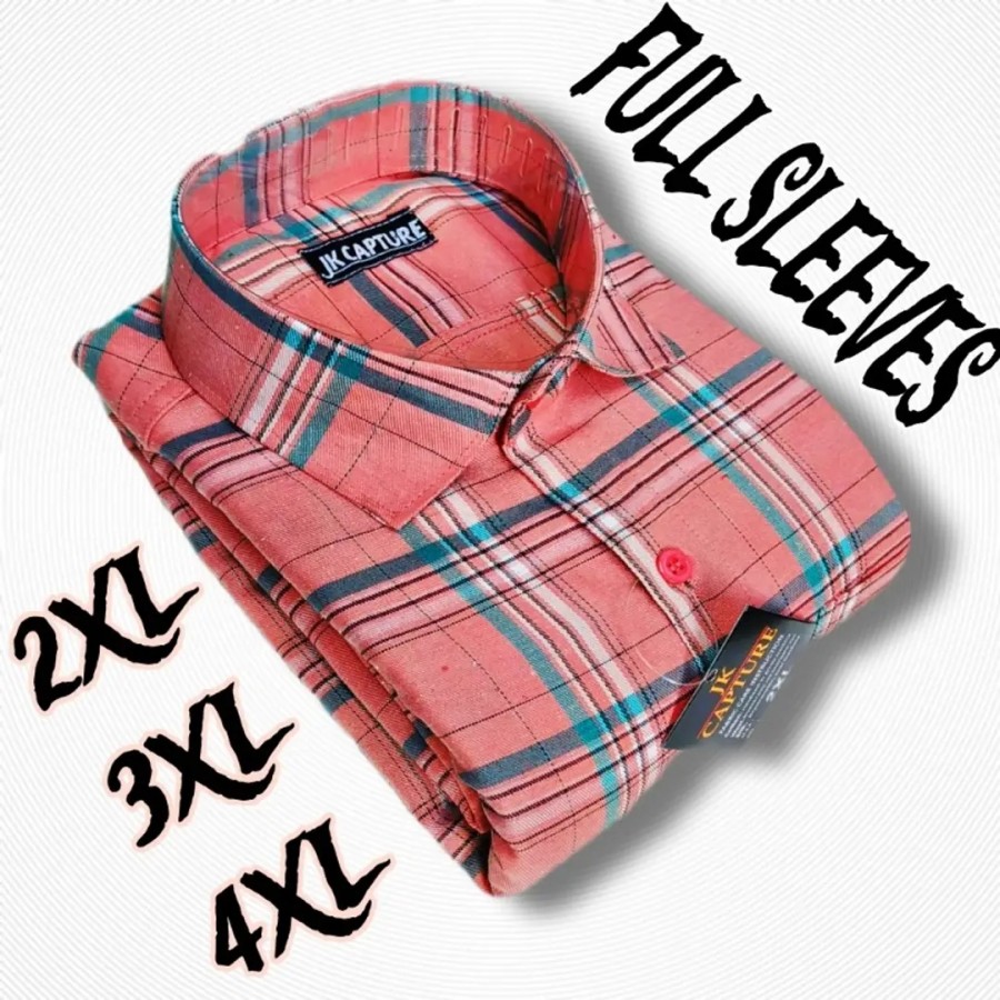 Classic Cotton Checked Casual Shirts for Men