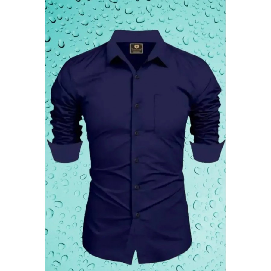 Classic Cotton Long Sleeves Casual Shirts for Men