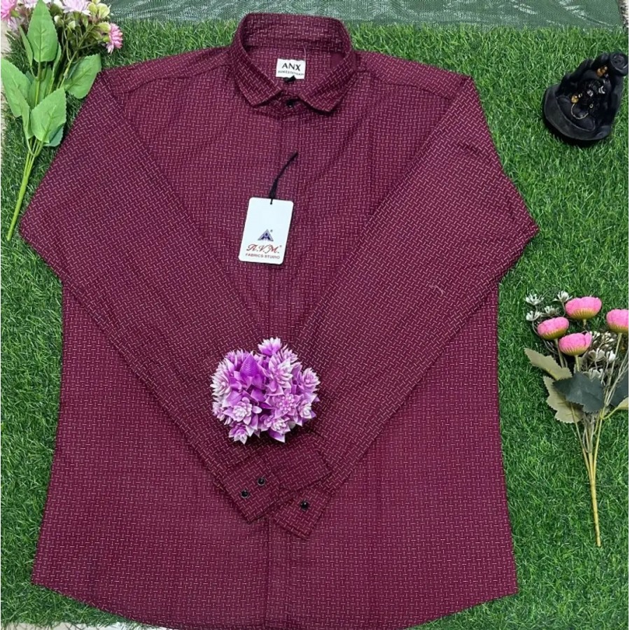 Classic Cotton Printed Casual Shirts for Men