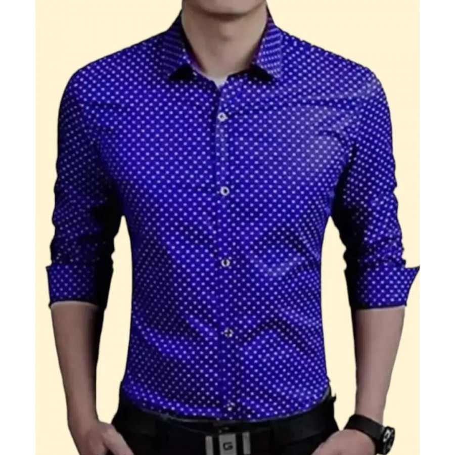 Classic Polycotton Casual Shirts for Men