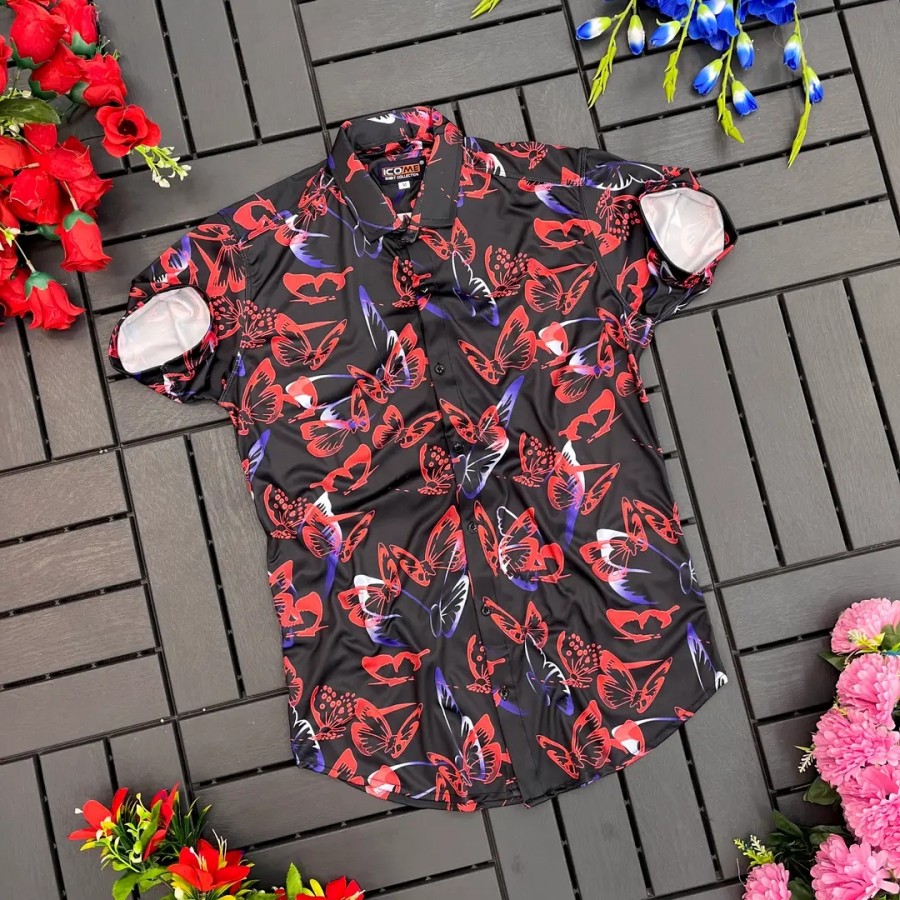 Classic Printed Casual Shirts for Men