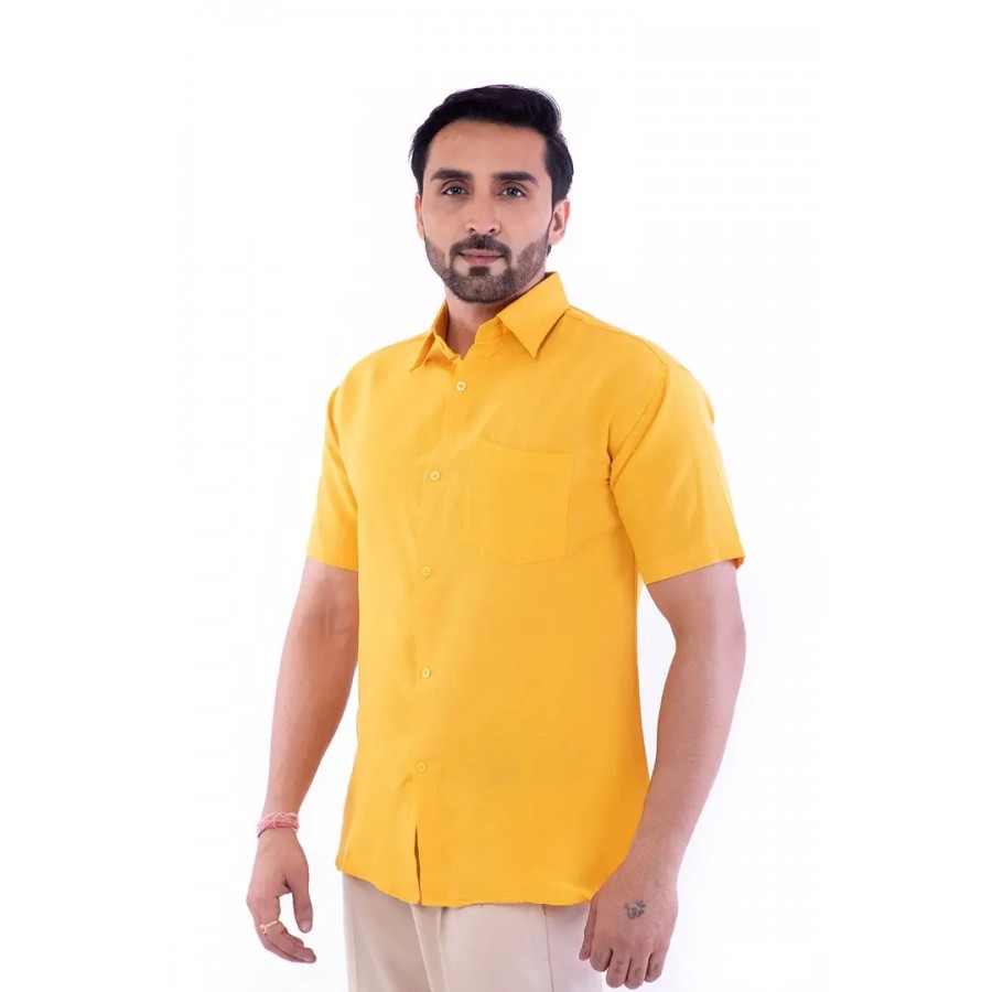 Cotton Regular Casual Shirts For Men