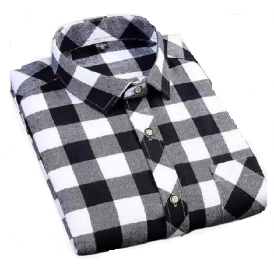 Cotton Blend Casual Shirts For Men