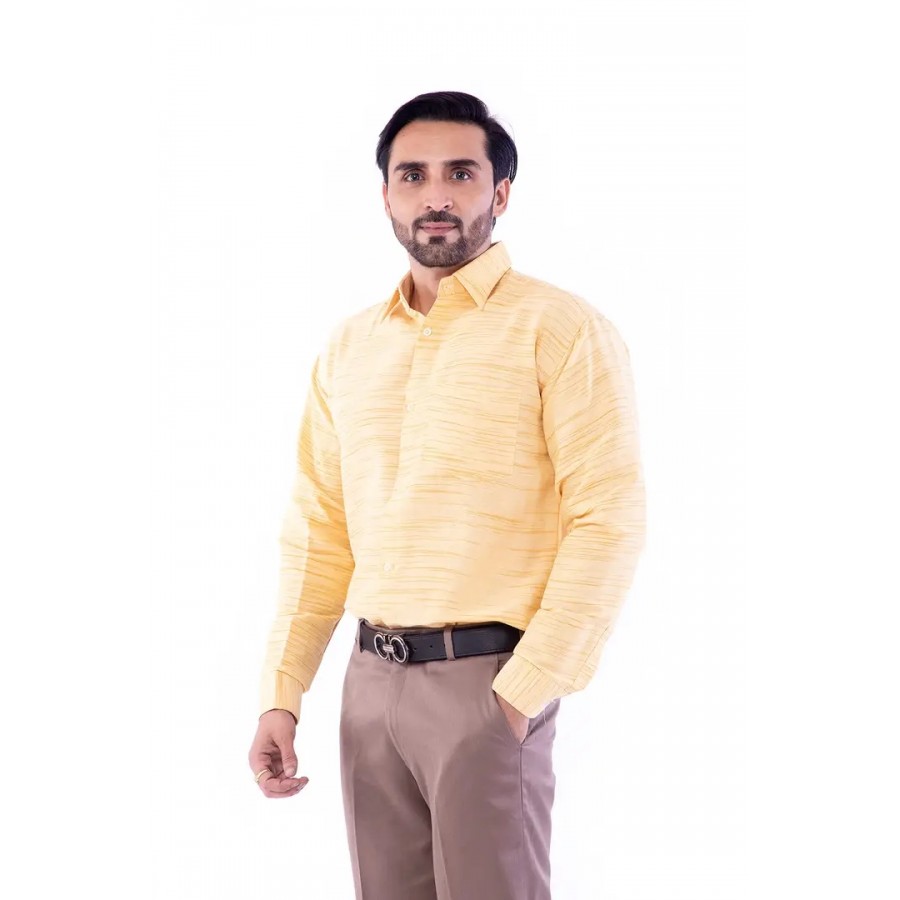 DESHBANDHU DBK Men's Solid Cotton Full Sleeves Regular Fit Shirt