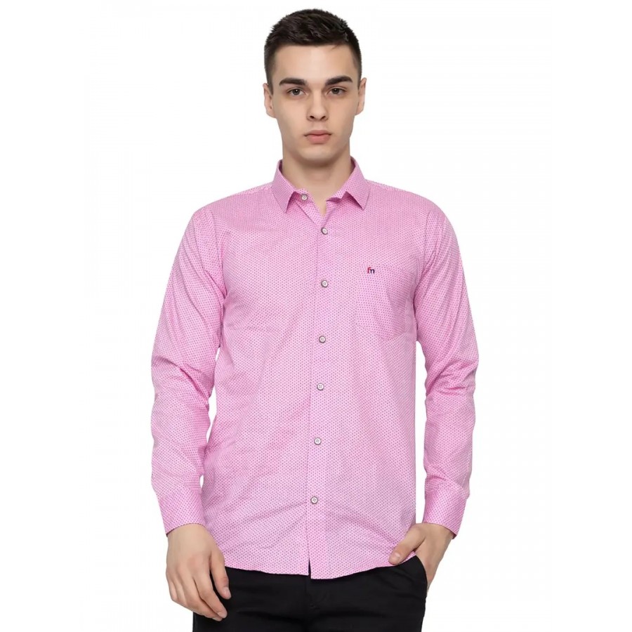 FREKMAN Men Printed Shirts Full Sleeves | Pocket Shirt for Men