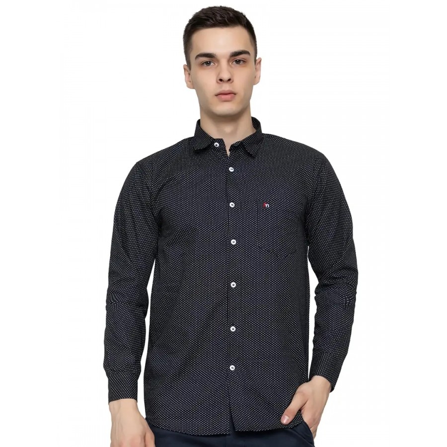 FREKMAN Men Printed Shirts Full Sleeves | Pocket Shirt for Men