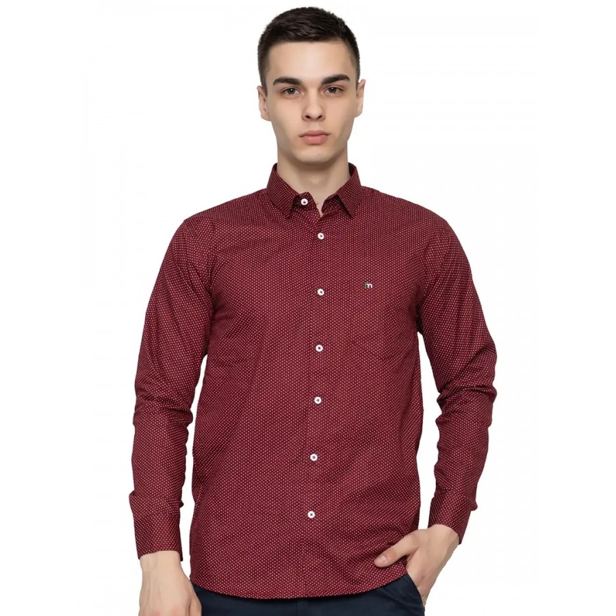 FREKMAN Men Printed Shirts Full Sleeves | Pocket Shirt for Men