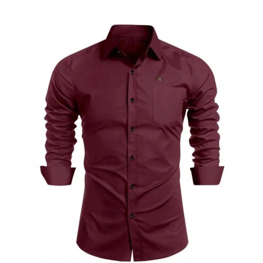 Fancy Cotton Casual Shirts For Men