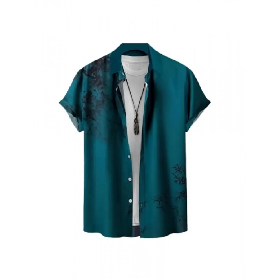 Fancy Lycra Printed Casual Shirts For Men