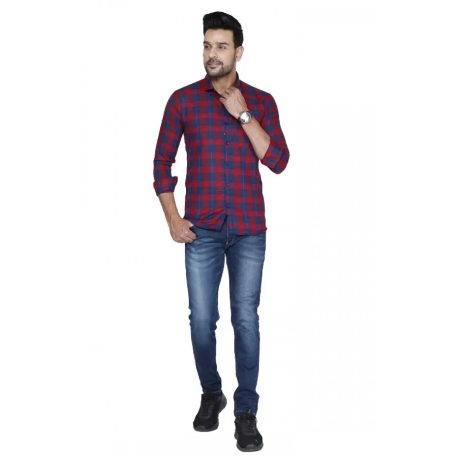 Fancy Polycotton Casual Shirts For Men