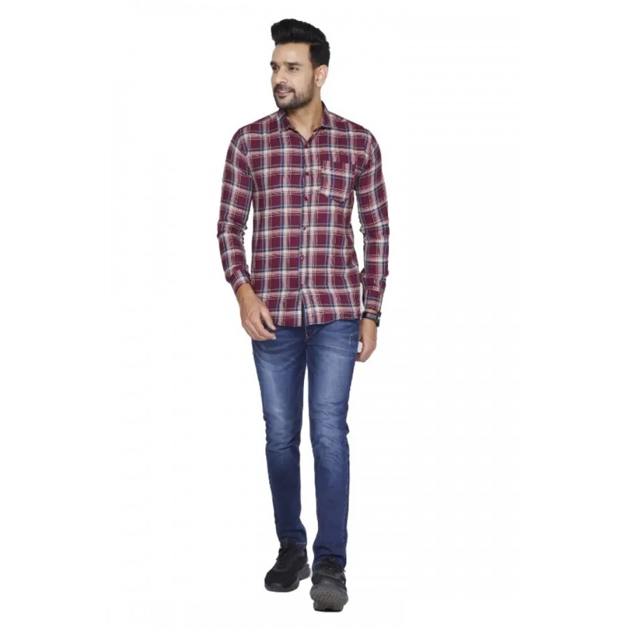 Fancy Polycotton Casual Shirts For Men