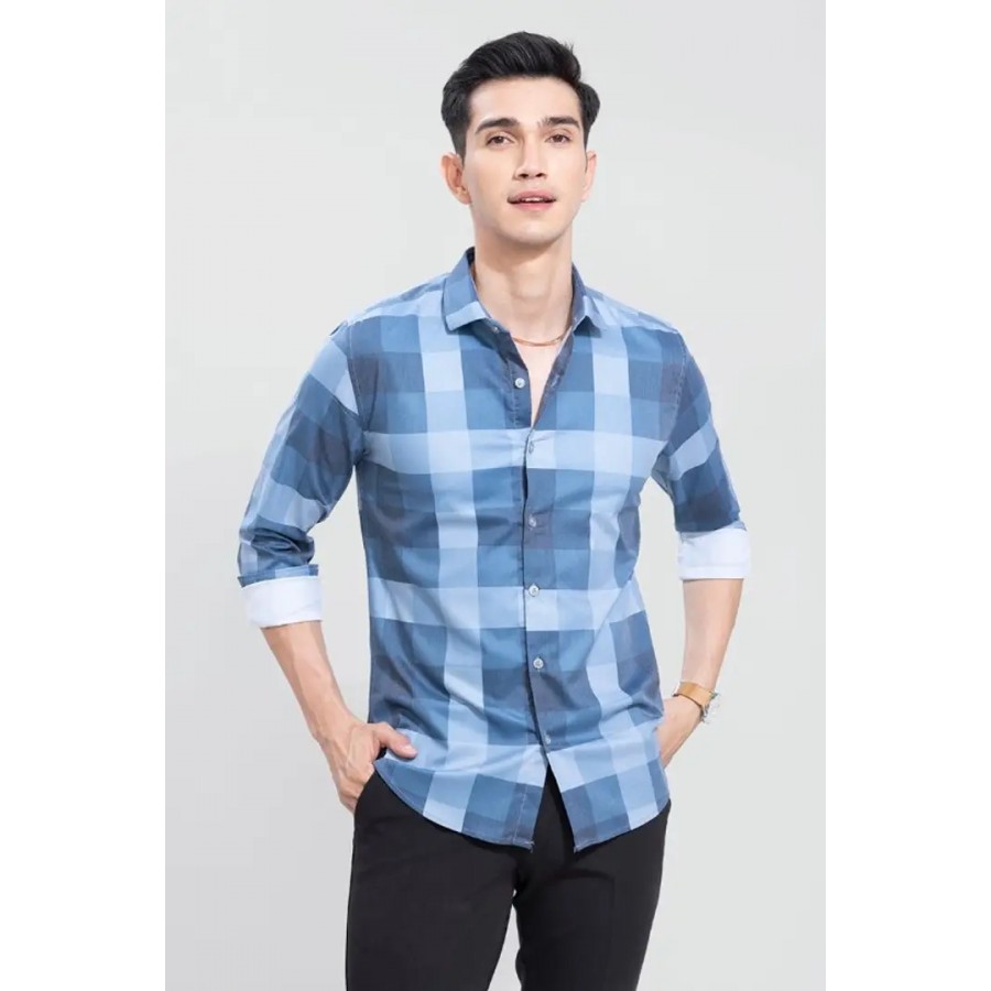 Fancy Cotton Casual Shirts For Men