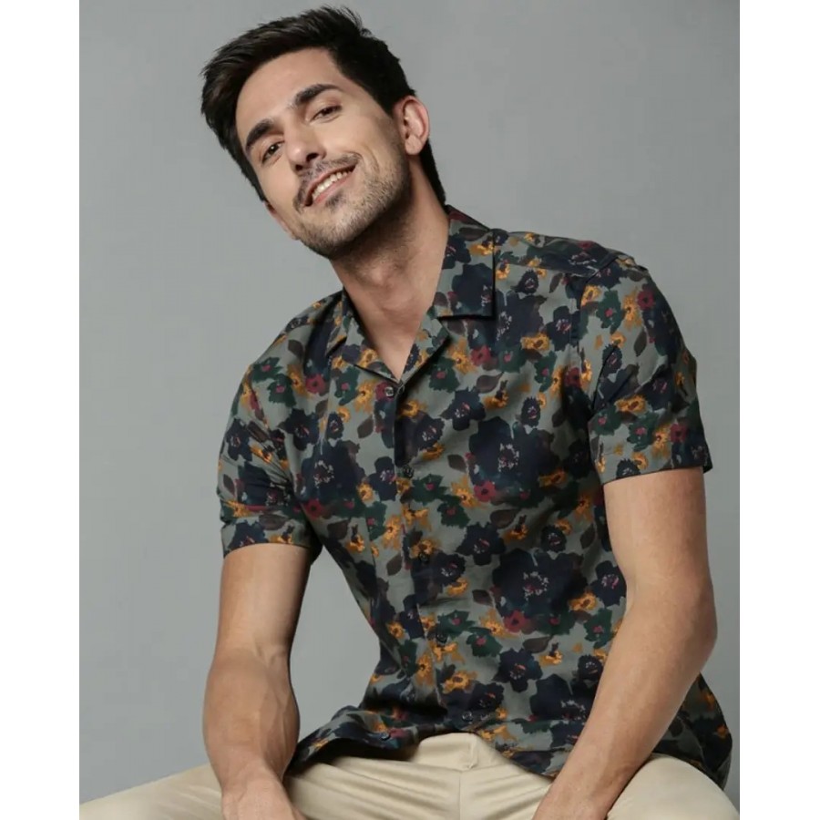 Fancy Cotton Casual Shirts For Men