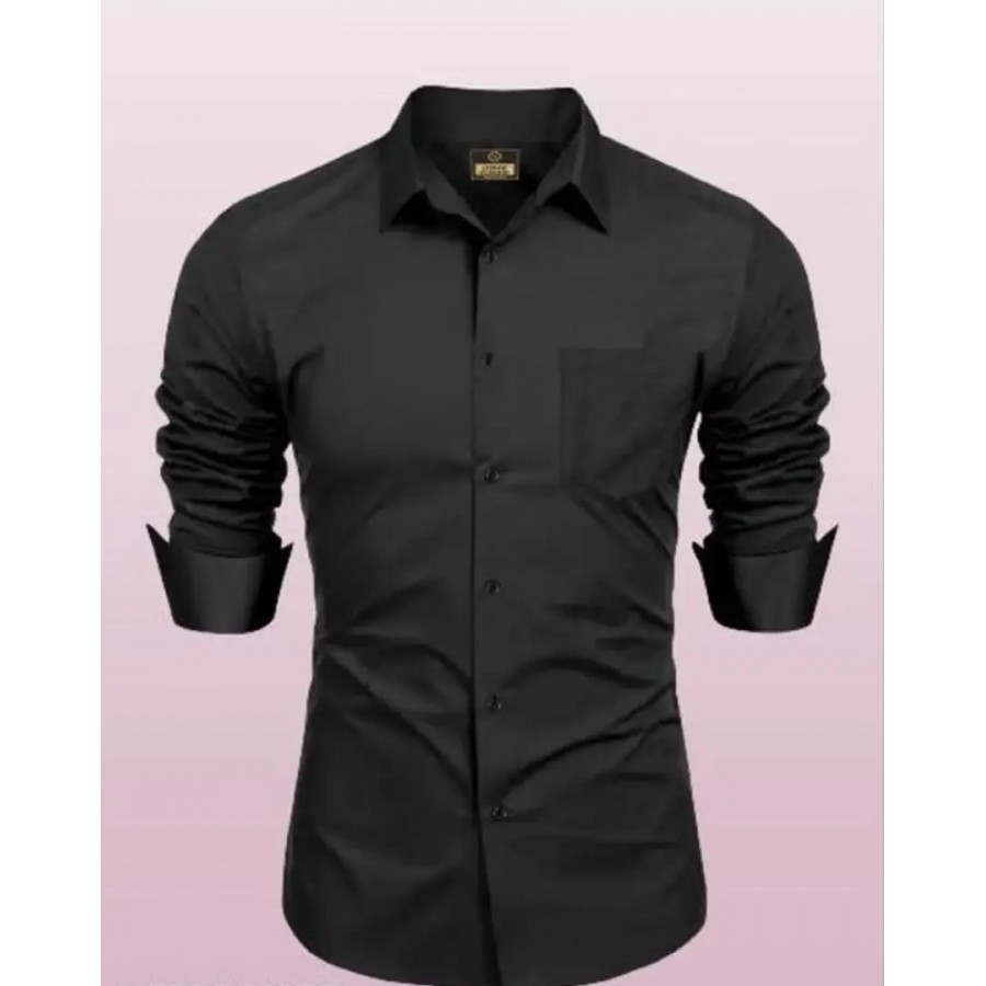 Green Full Sleeve Men Shirt