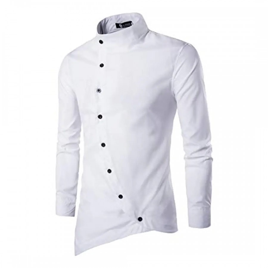 JEEVAAN - THE PERFECT FASHION Men's Cotton Regular v -Cut Shirt