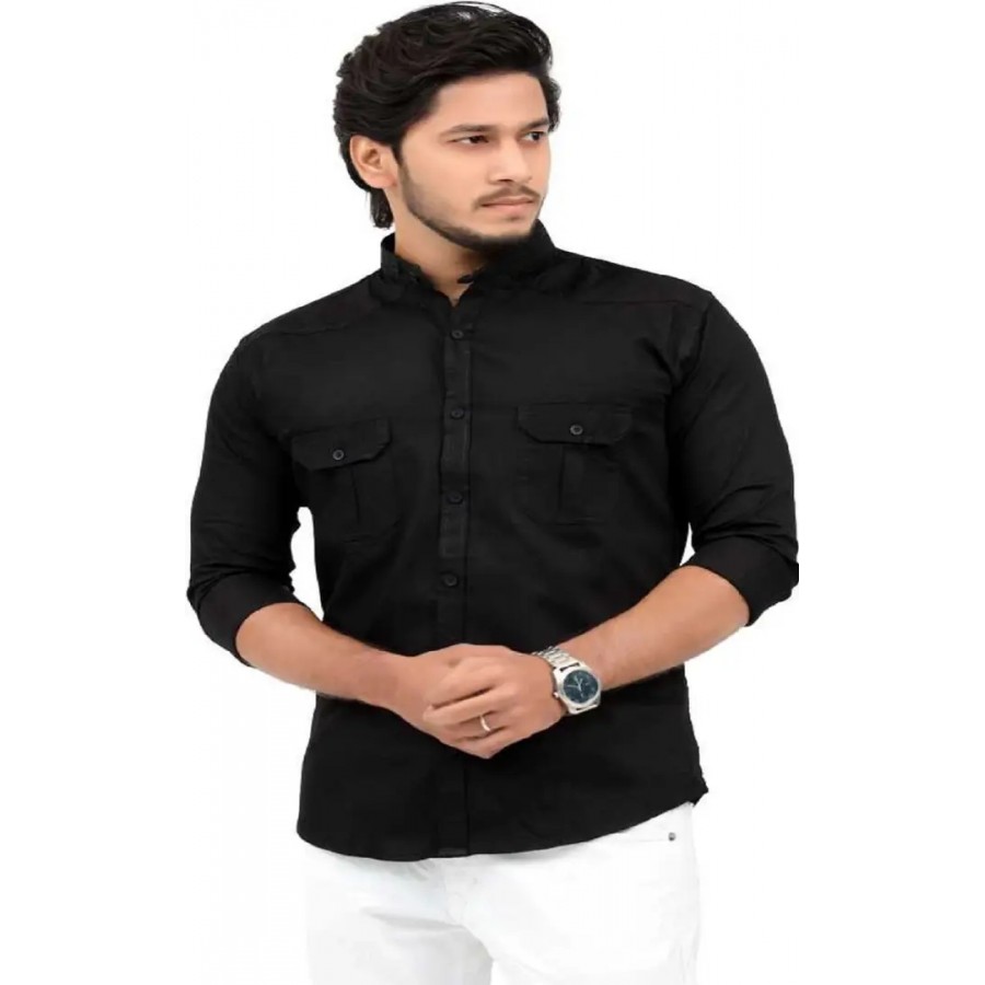 MEN DUBBLE POCKET SHIRT