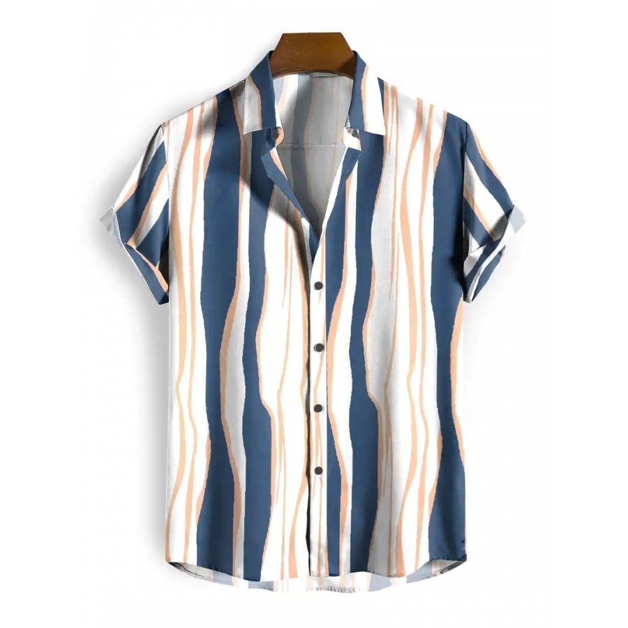 Men Regular, Super Slim Fit Striped Casual Shirt