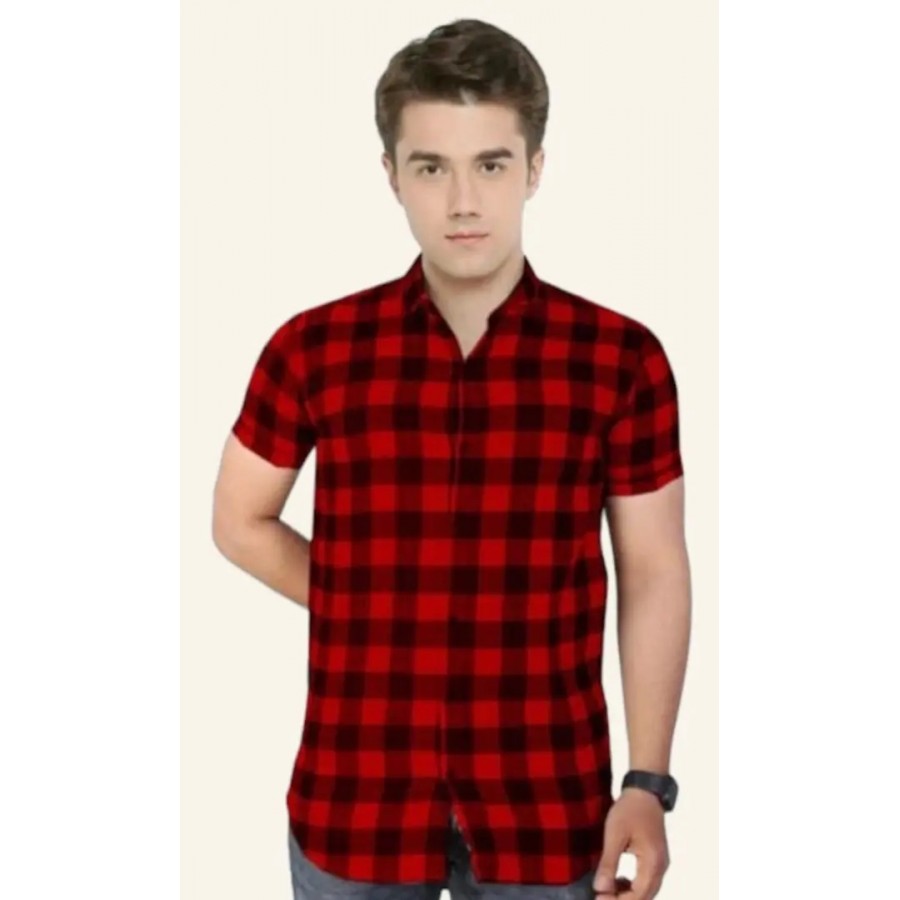 Mens Checkered Slim fit Casual Shirt