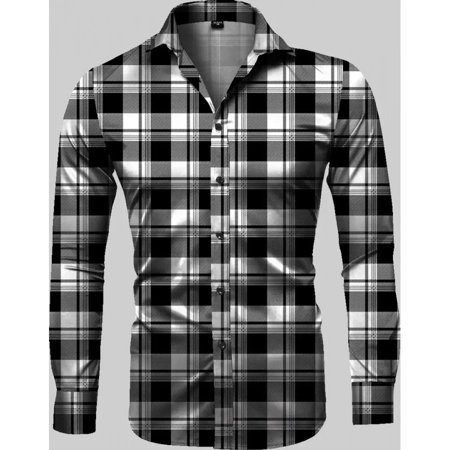 Men's Digital Printed Casual Shirt