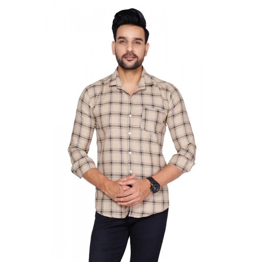 Multi Cotton Casual Shirts For Men